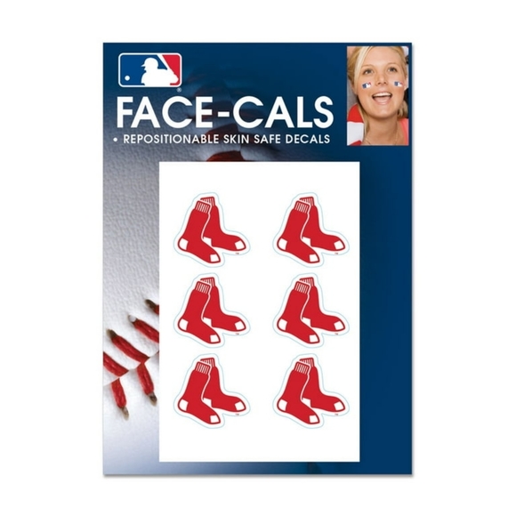 NWT SET OF 3 FACE DECALS: REDSOX & PATRIOTS FANGEAR! - Picture 7 of 12